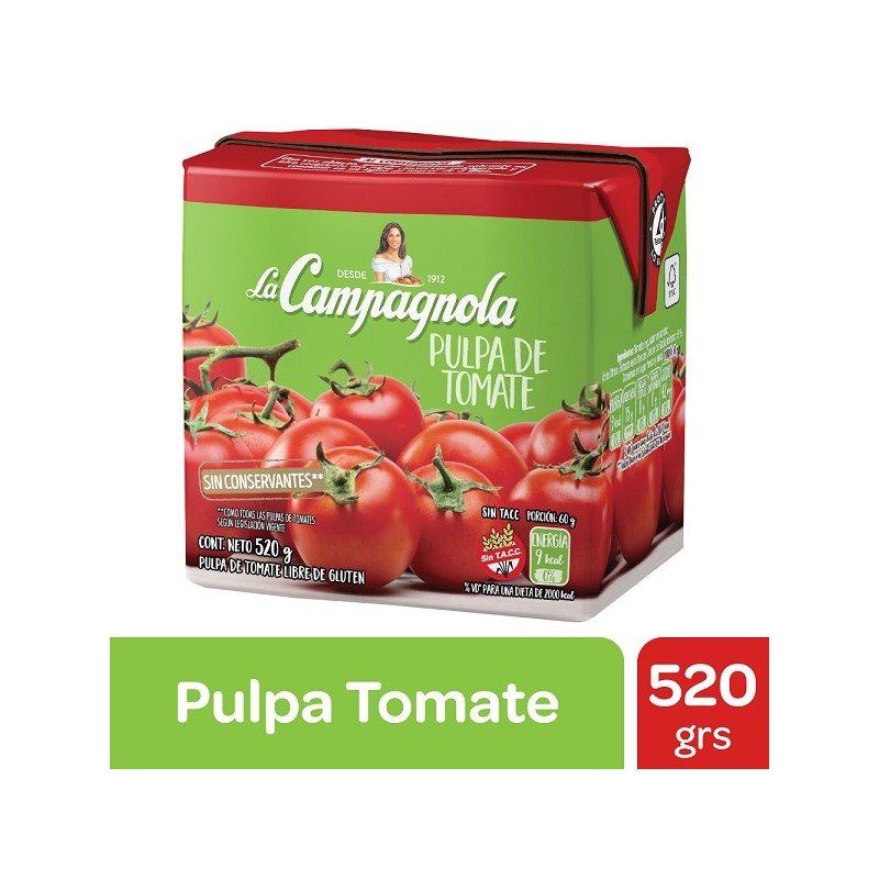 LC PULPA TOMATE x520g.