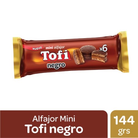 ALF. MINI TOFI NEGRO 6x22g