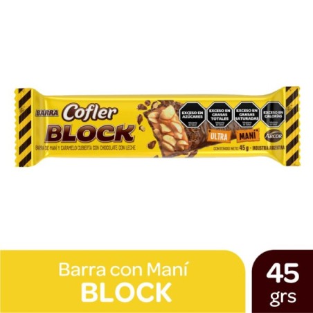 BARRA COFLER BLOCK x45g.