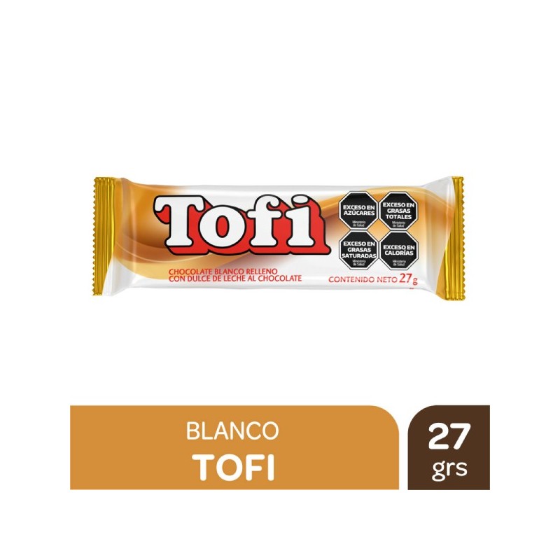 TOFI RELLENO BLANCO x27Gr
