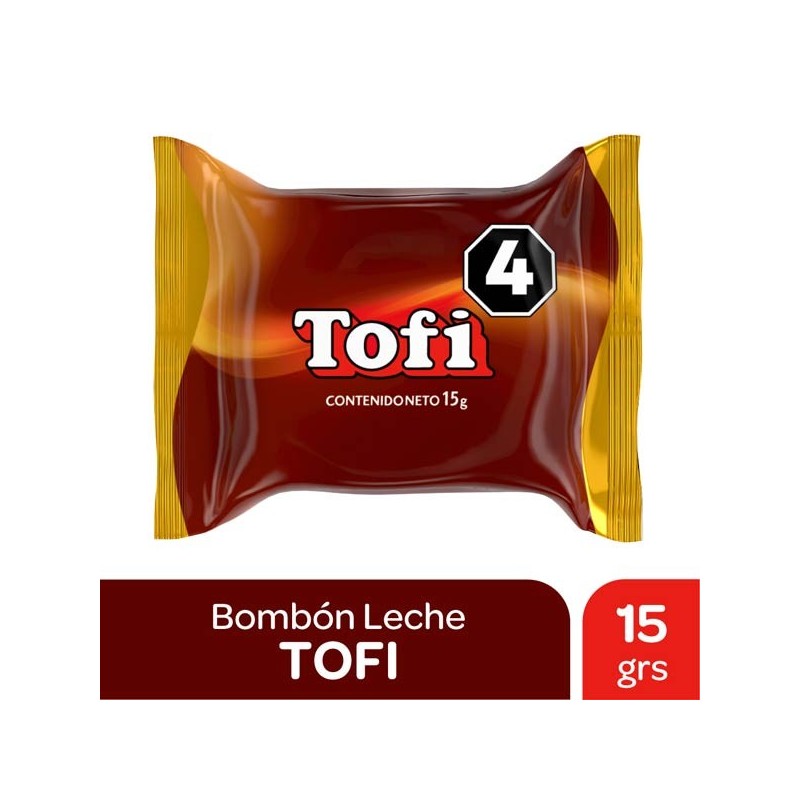 BOMBON TOFI LECHE 32x15Gr